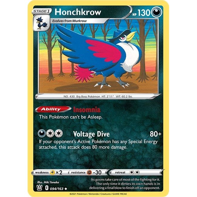 Honchkrow (094/163) (SWSH05)