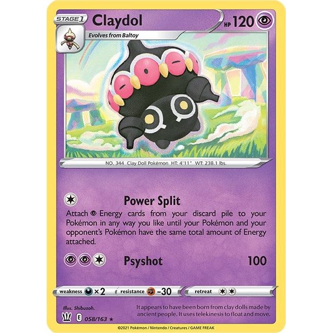 Claydol (058/163) (SWSH05)