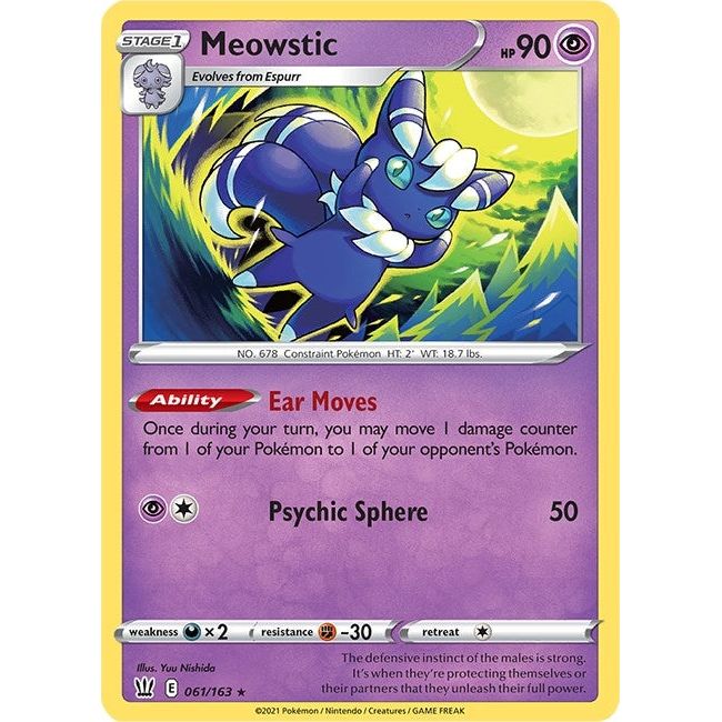 Meowstic (061/163) (SWSH05)