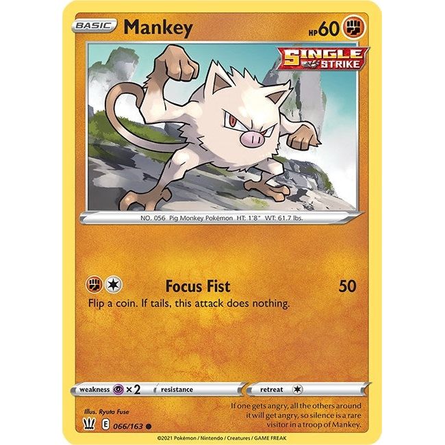 Mankey (066/163) (SWSH05)
