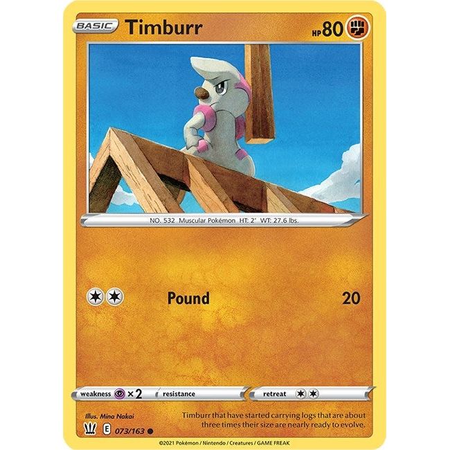 Timburr (073/163) (SWSH05)