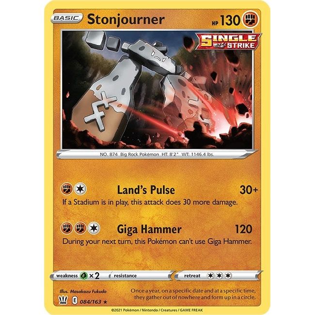 Stonjourner (084/163) (SWSH05)