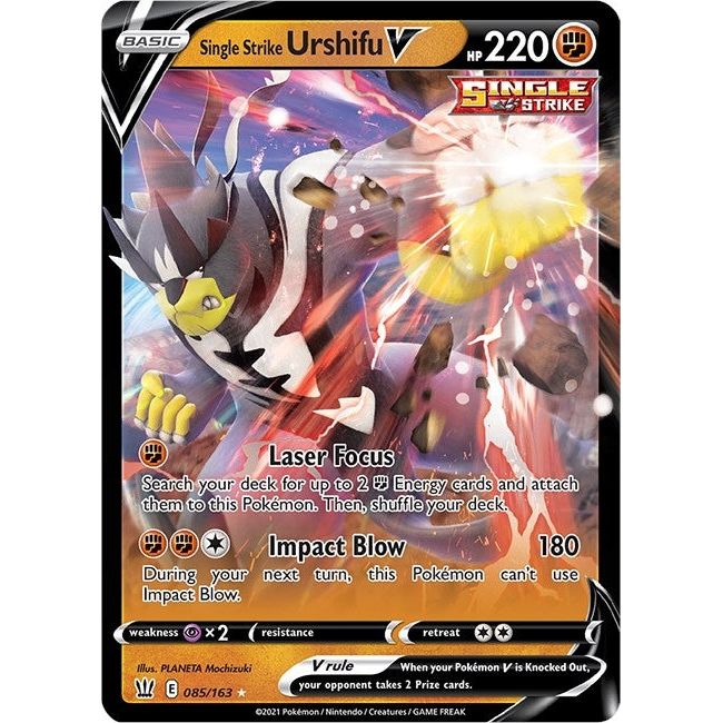 Single Strike Urshifu V (085/163) (SWSH05)