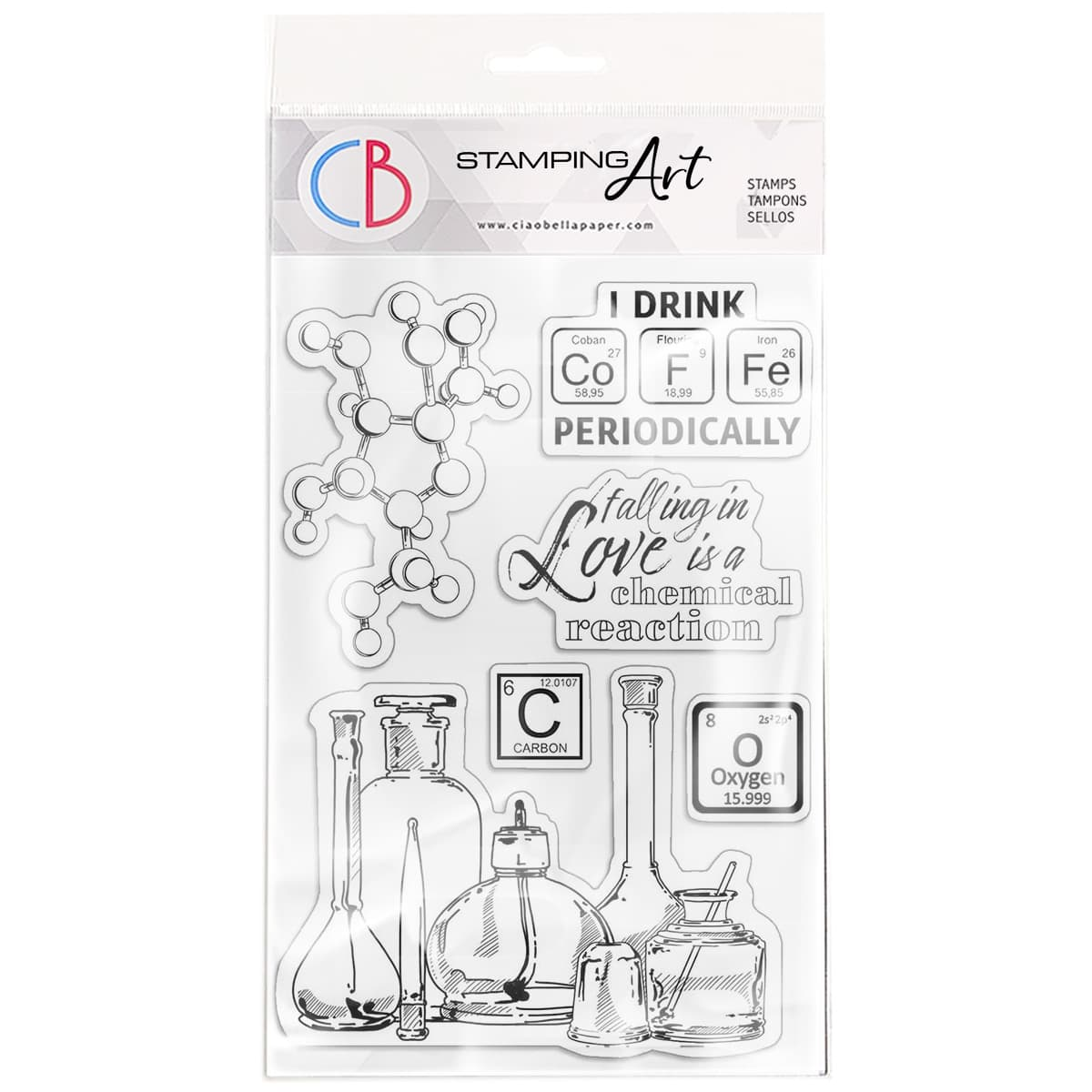 Ciao Bella Clear Stamp Set 4