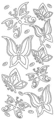 Peel-Off Stickers - Various Butterflies