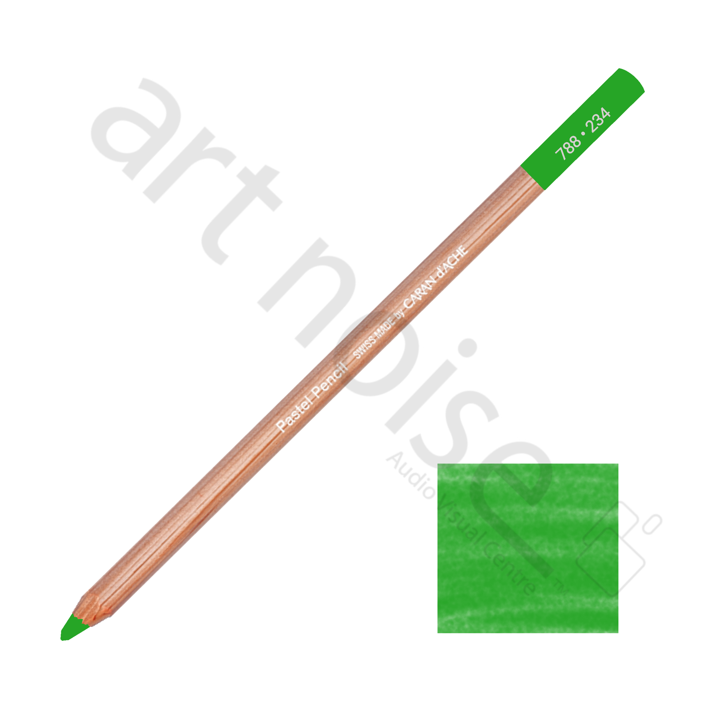Caran d'Ache - Pastel Pencil - Greens and Blues