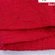Cotton Raw Edge Placemats for Dining Table – 34 Colors, 42x42cm