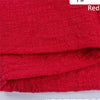 Cotton Raw Edge Placemats for Dining Table – 34 Colors, 42x42cm