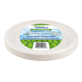 Eco Guardian - Compostable 10'' Plates (20ct)