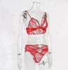 Lace erotic lingerie set