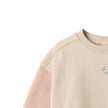 Sweatshirt Embroidery Elliot | Off White | Wheat Kids