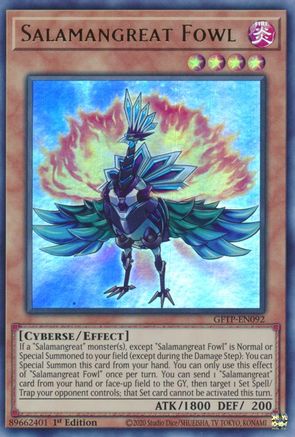 Salamangreat Fowl (GFTP-EN092) - Ghosts From the Past 1st Edition