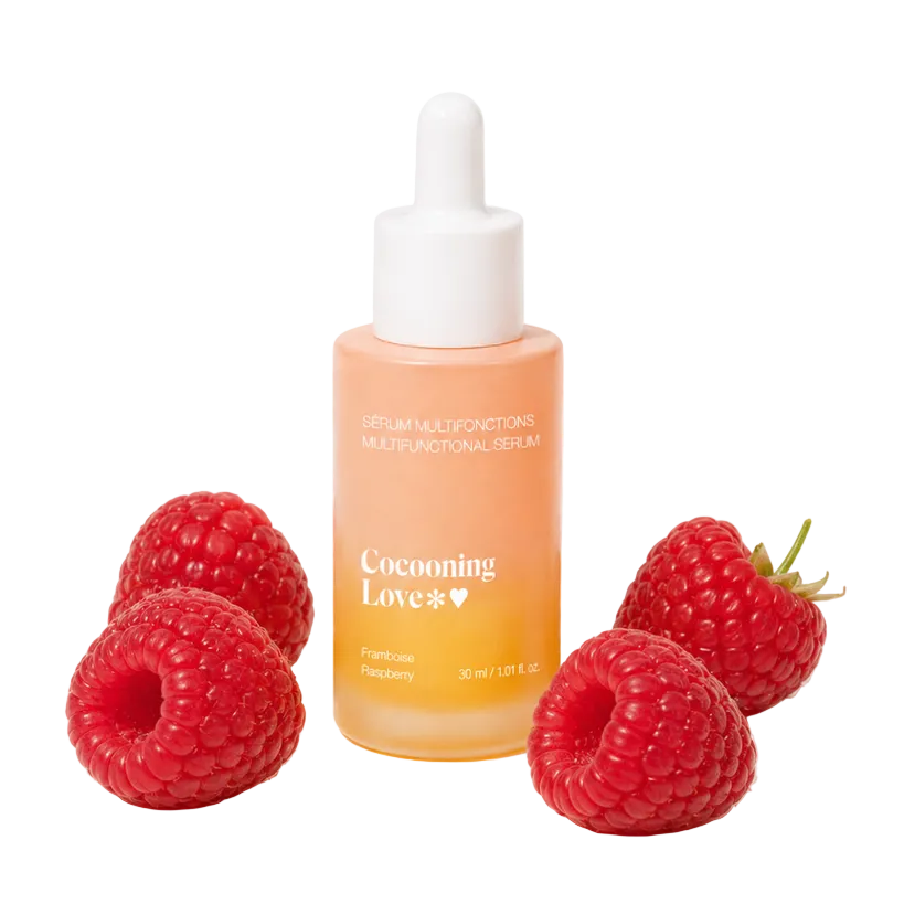 Sérum visage - peaux mixtes à grasses - Framboise
