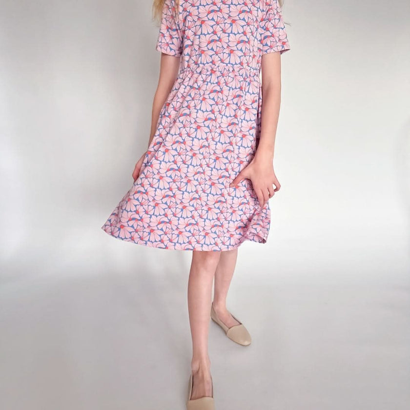 Youth Bamboo Daphne Dress | Saltwater Floral