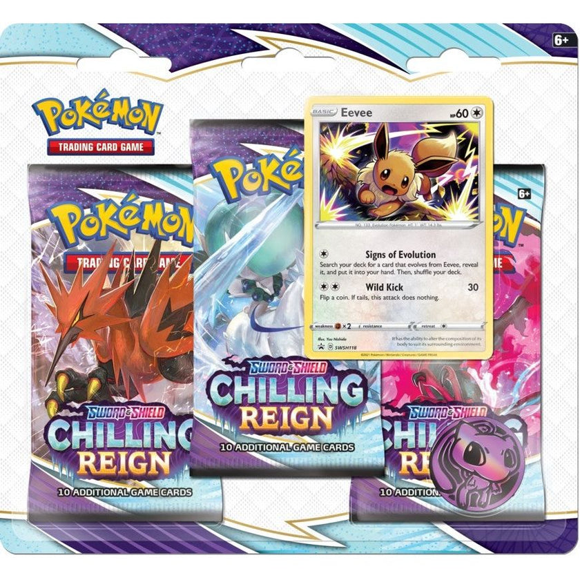 Chilling Reign 3 Pack Blister [Eevee]