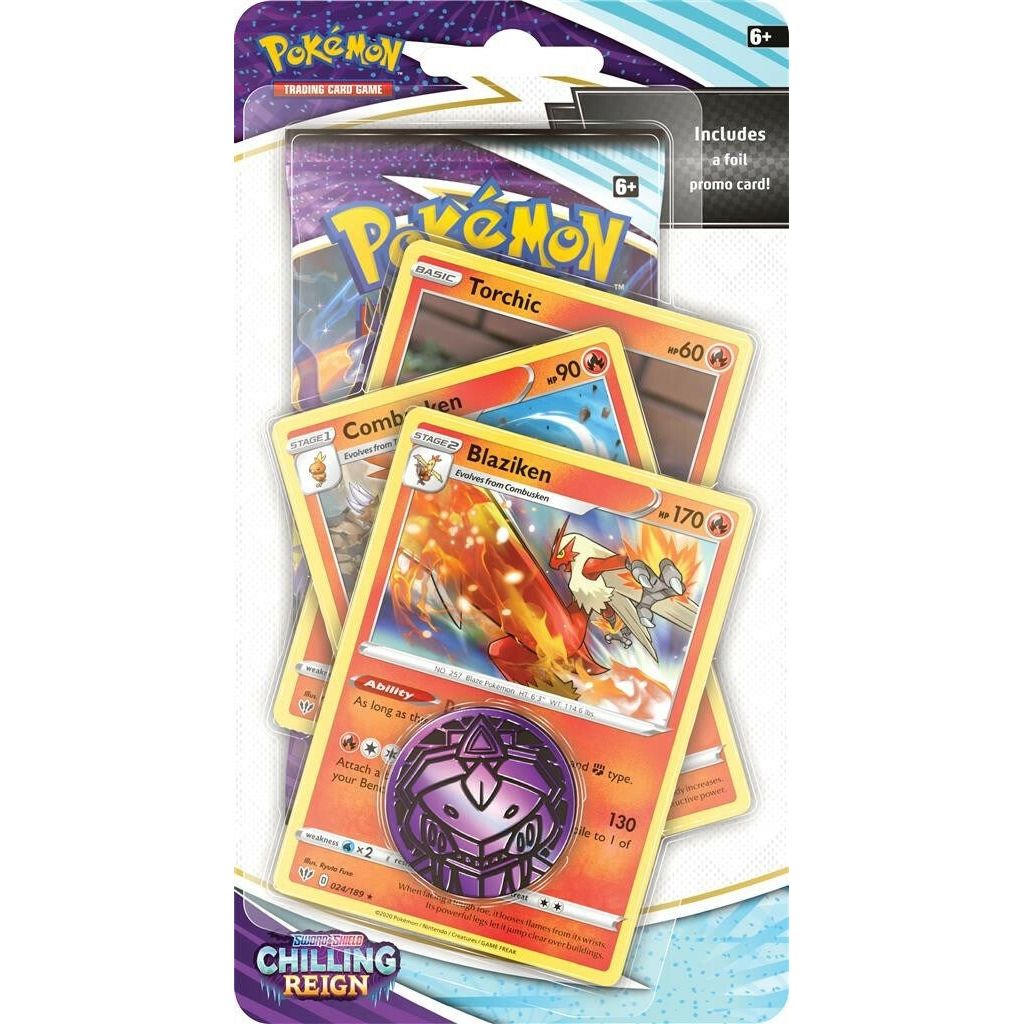 Chilling Reign Premium Checklane Blister [Blaziken]