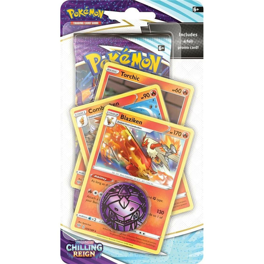 Chilling Reign Premium Checklane Blister [Blaziken]