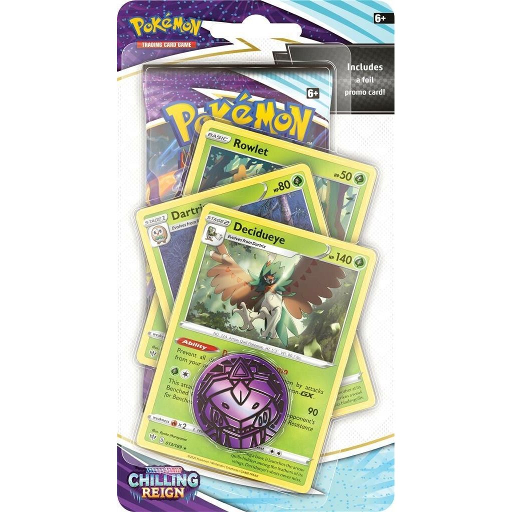 Chilling Reign Premium Checklane Blister [Decidueye]