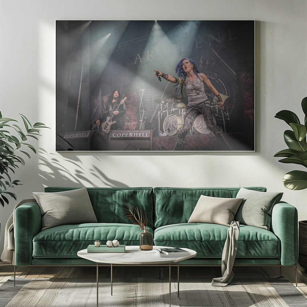 Impression sur toile, affiche musicale, Wall Art Arch Enemy