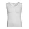 Men's Invisible Shoulder Pad Fake Chest T-Shirt – Removable Muscle Pad (S–XL)