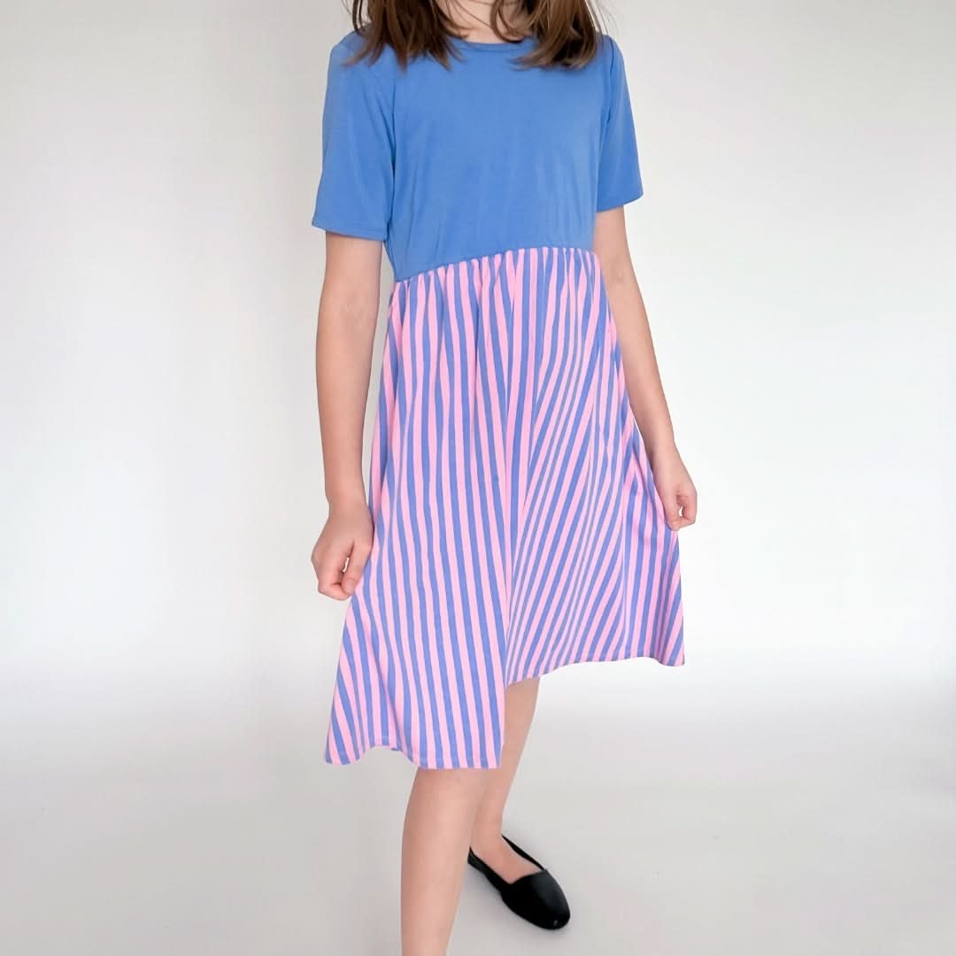 Youth Bamboo Daphne Dress | Parlour Stripe