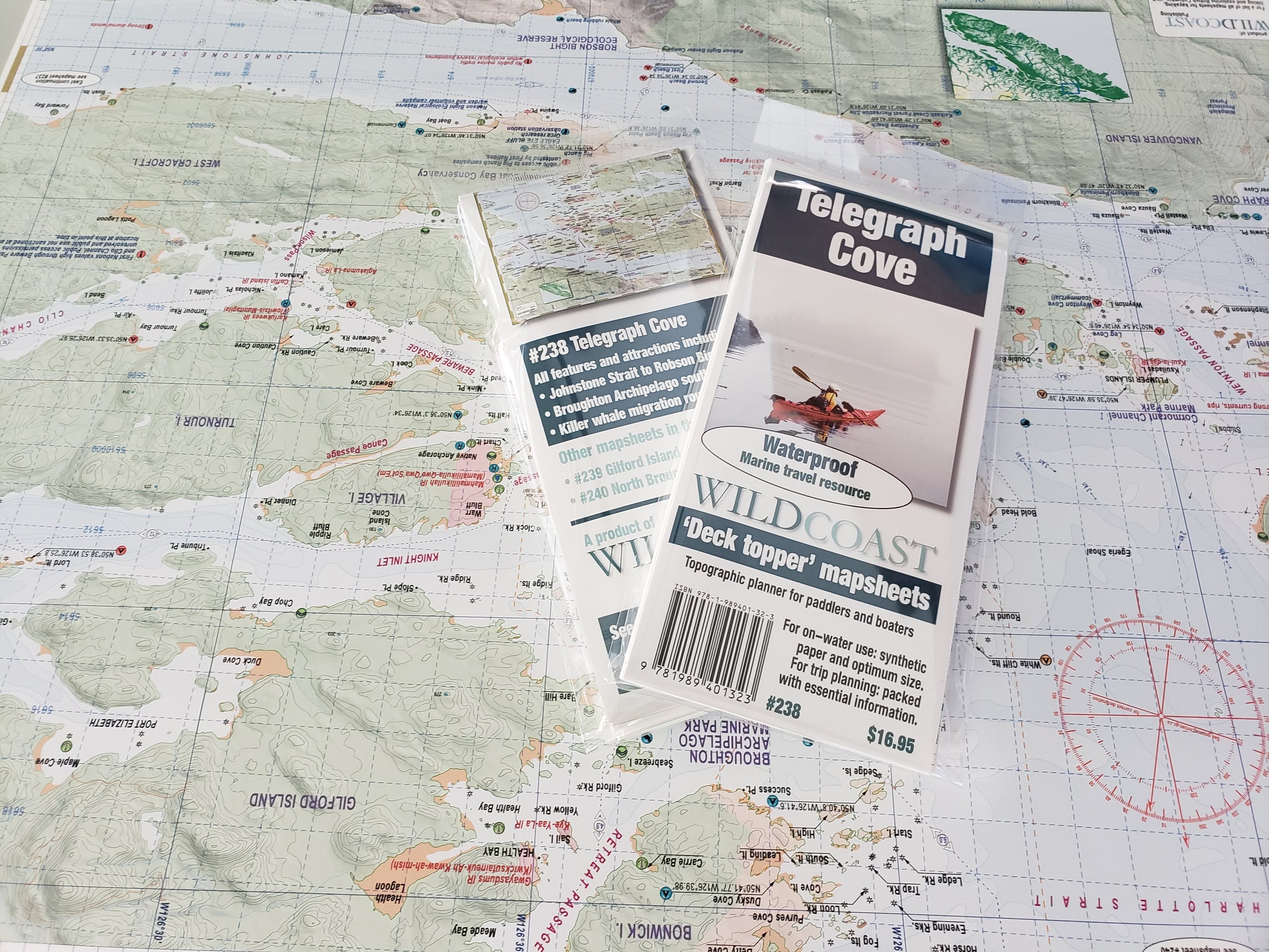 238 Broughton-Johnstone Kayaking and Boating Map