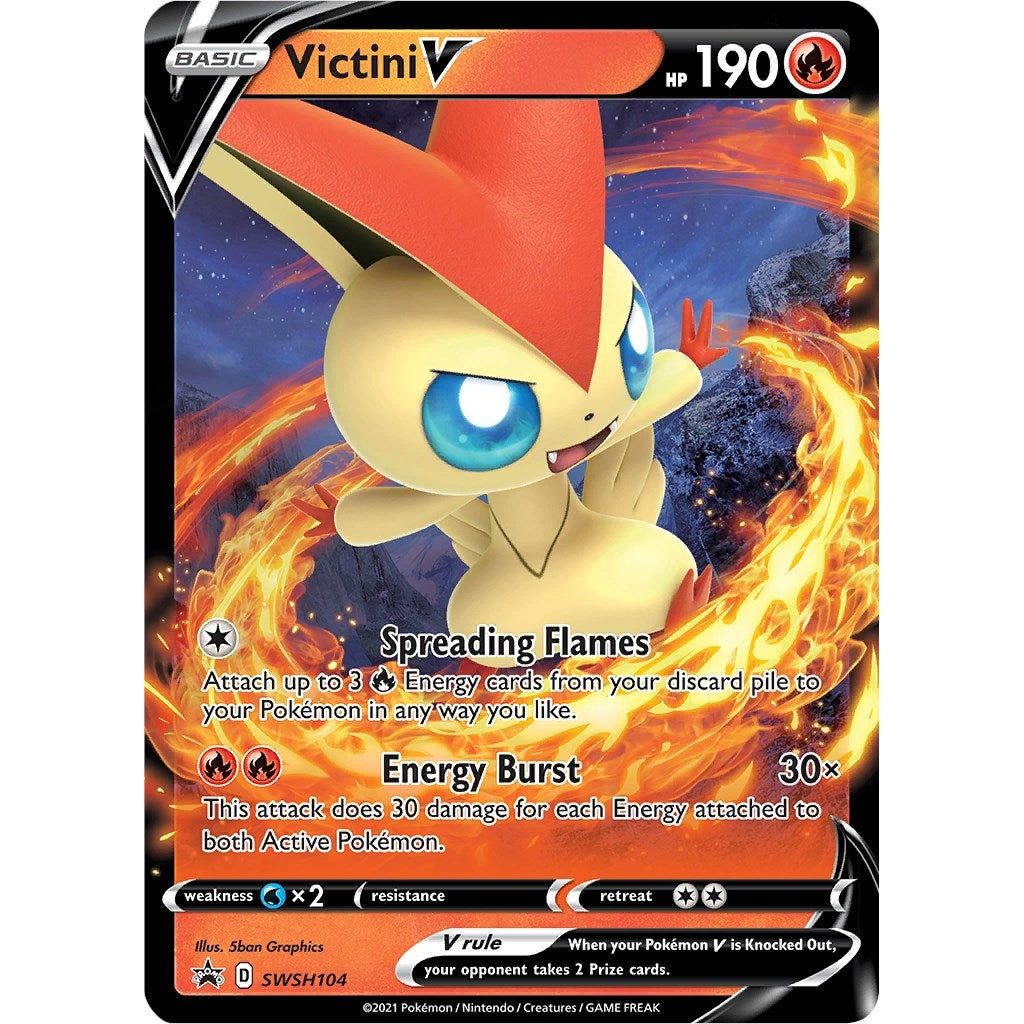 Victini V - SWSH104 (SWSH104) (SWSD)