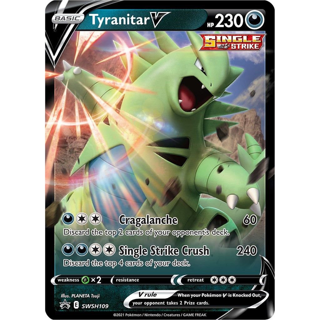 Tyranitar V - SWSH109 (SWSH109) (SWSD)