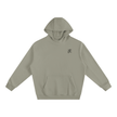 B-stil Fleeced High Neck Hoodie