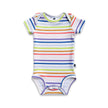 Baby Short Sleeve Bamboo Onesie | Paradise Floral