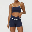Women's 2-Piece Workout Set – Yoga & Running Outfit (Top + Shorts or Pants)