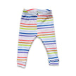 Baby Bamboo Leggings | Berry Stripe
