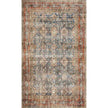 Clara Orange Blue Rug
