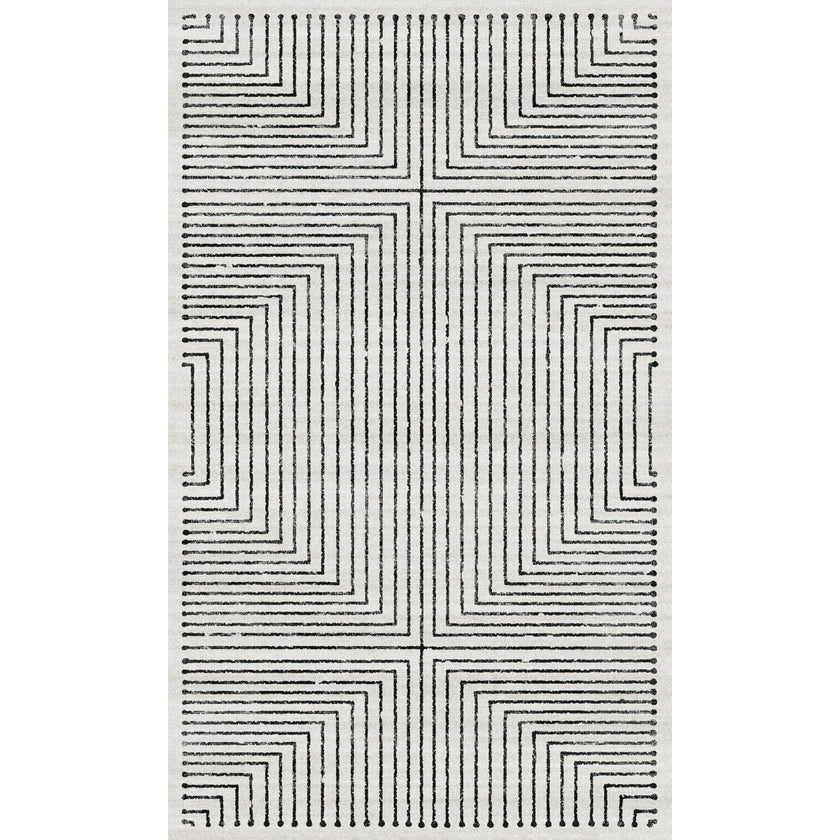 Bond Black & Ivory Rug