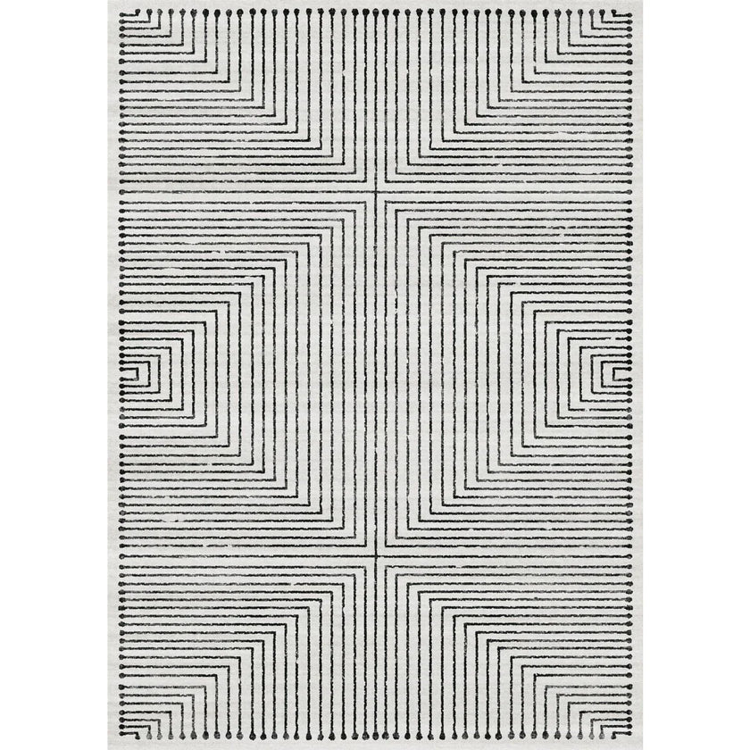 Bond Black & Ivory Rug