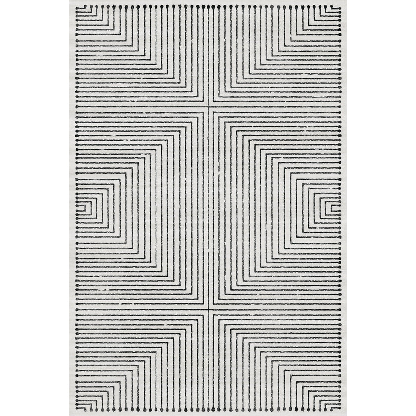 Bond Black & Ivory Rug