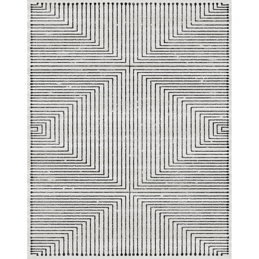 Bond Black & Ivory Rug