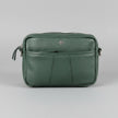 Greenwood Leather Mini Crossbody Bag. Premium Full-Grain Pebbled Leather Handbag