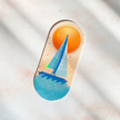 Sunset Sailing | New Brunswick Sticker