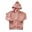 Youth Bamboo Fleece Zip-Up Hoodie | Cranberry