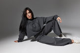 Terry Wide-Leg Pants