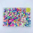 24 Grid 480 PCs Colorful Polymer Clay Beaded Set DIY Bracelet