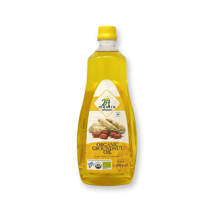 24 Mantra Organic Groundnut Oil 1L