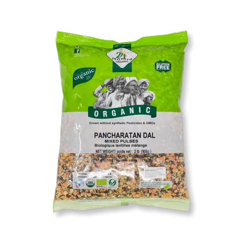 24 Mantra Organic Pancharatan Dal (Mixed Pulses) 2lb