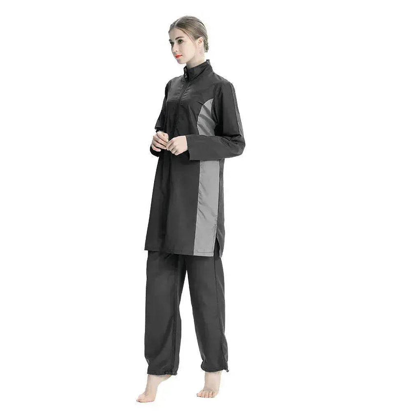 ArabSwimsuit Southeast Asia Hui Conservative Three-piece Suit Sportswear Swimming Suit