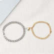 Magnetic Couple Bracelet Suit Cuban Link Chain