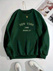 Loose Casual Loose Round Neck Pullover Sweatshirt Unisex