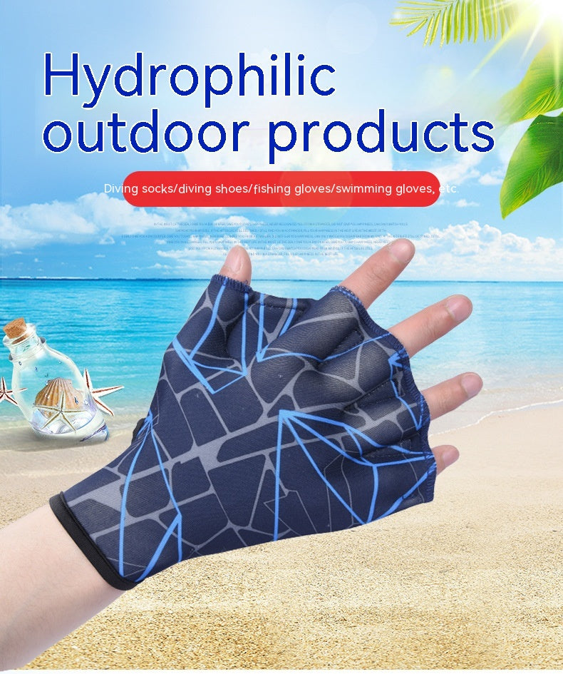 Duck Feet Webbed Swimming Gloves | Outdoor Submersible Swim Fins Canada