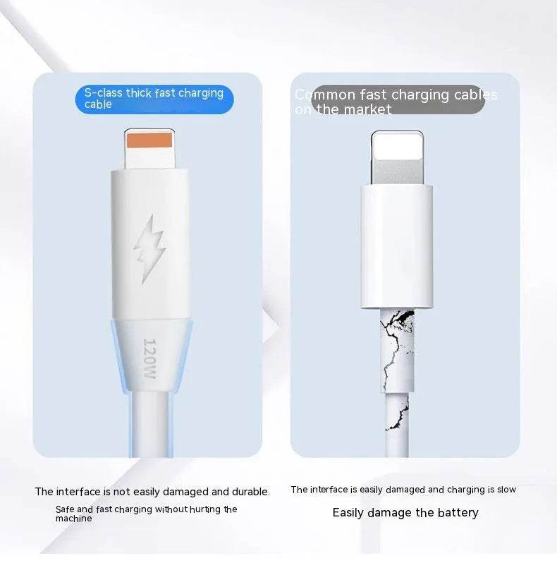 Charging Cable Fast Charging 120W Mobile Phone 6A Bold