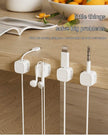 Magnetic Under Desk Cable Management Organizer – Wire & Cord Holder Clips